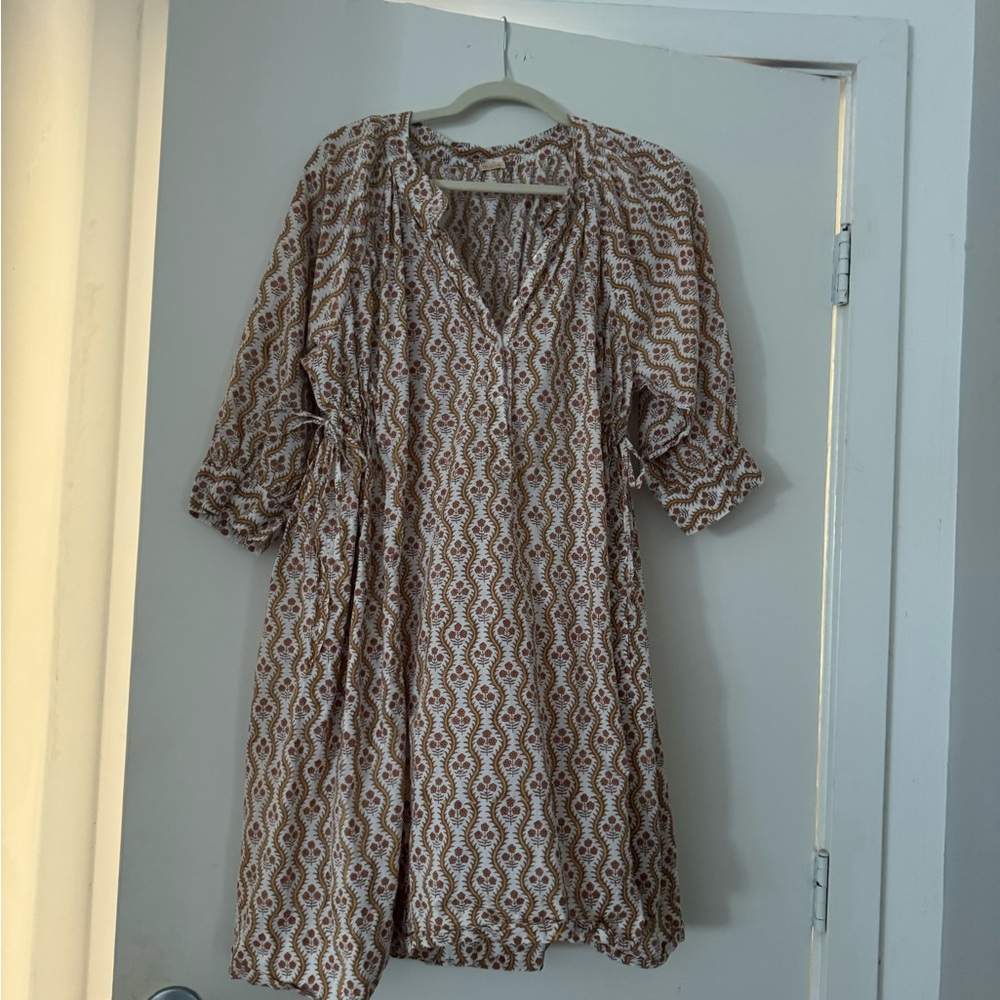 Matta Brown and Cream Mini Dress. No tags but worn only once.